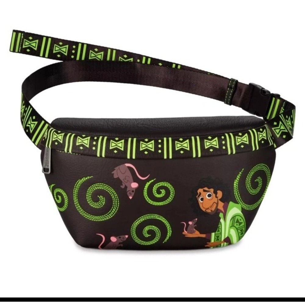 Disney Parks Loungefly Don't Talk About Bruno Encanto Glow Belt Bag Fanny Hip